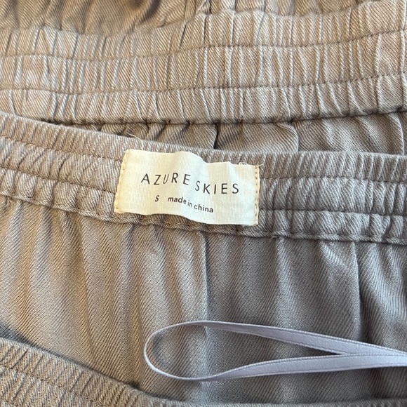 Aritzia Azure Skies Cropsey Romper S - Picture 6 of 9